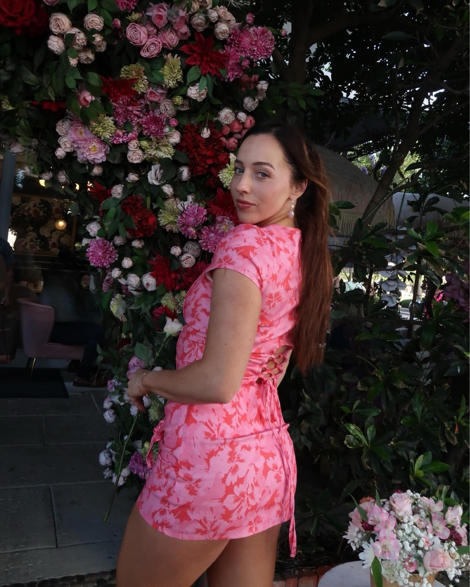 Linen skirt & top set 💞 I’m wearing a US 6