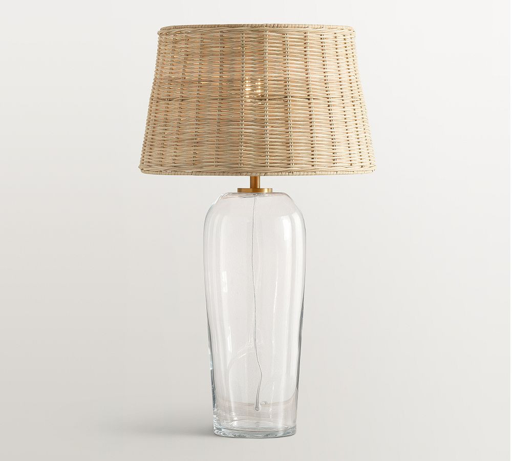 Carter Woven Table Lamp (18"-29") | Pottery Barn (US)
