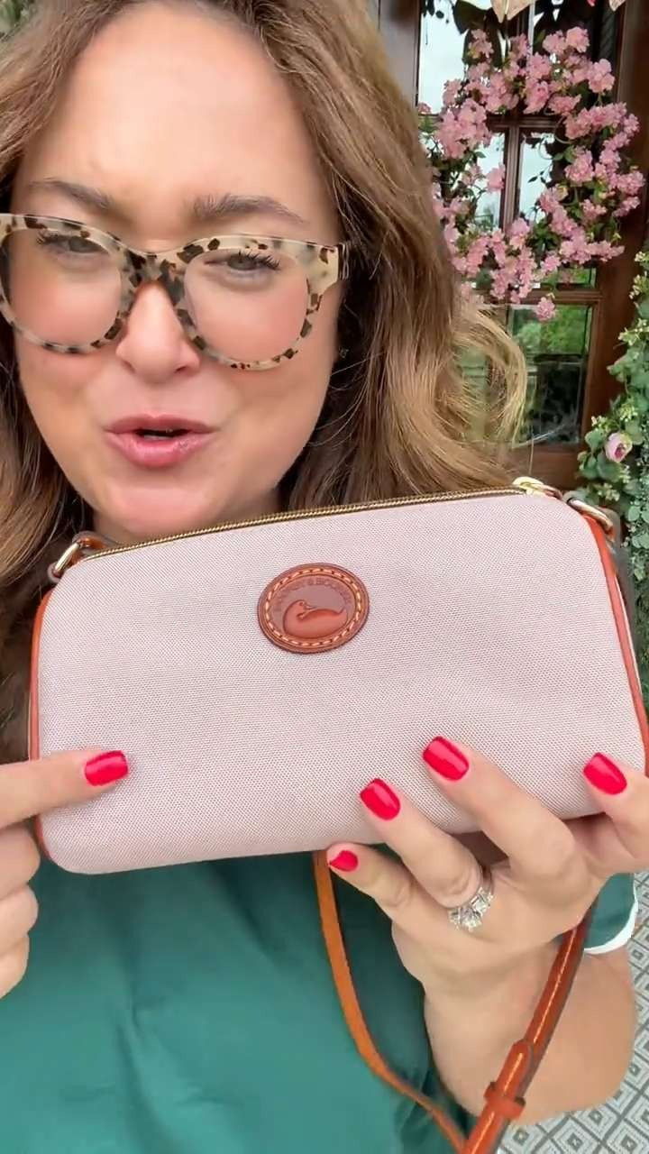 Dooney & Bourke Nylon Buffy Crossbody Bag, Shoulder Adjustable Strap Bag for Women, Gift for her, Summer Outfit bag, small travel pouch with strap 

 #LTKgrwm #LTKSaleAlert #LTKTravel