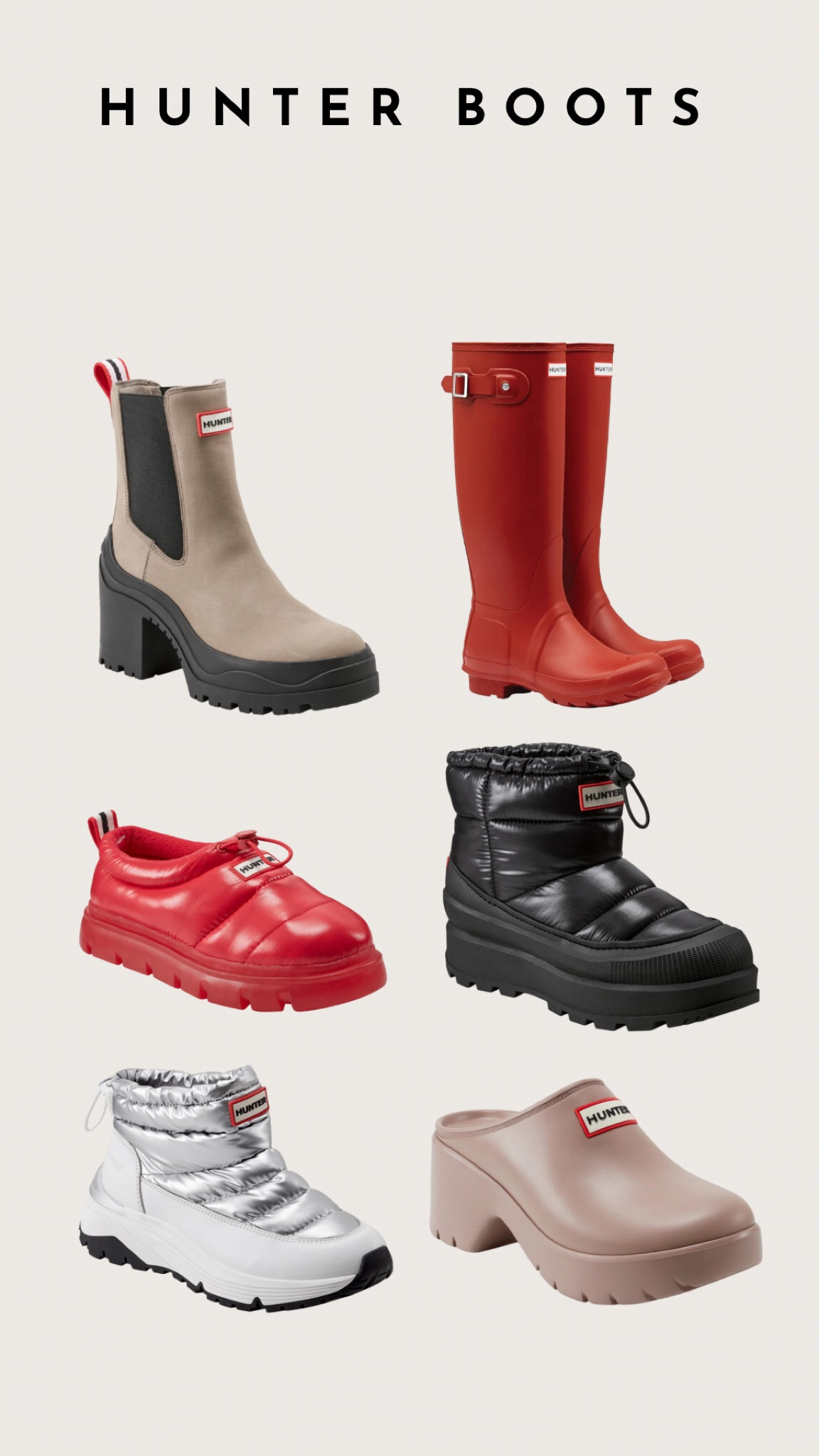 Cutest hunter boots!! 

#LTKNYFW #LTKShoeCrush #LTKMostLoved