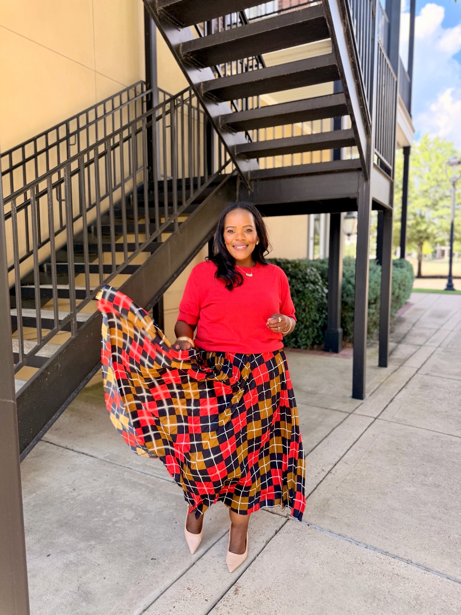 I think this plaid midi skirt from @Walmart is not being talked about enough!! It even has pockets!! So good for Fall and for Fall family photos!! Business casual workwear is the category I would put this outfit in! I’m in the M. 

#walmarthaul #workwear #fallfashionhauls #midisskirts

#LTKPetite #LTKPlusSize #LTKMidsize