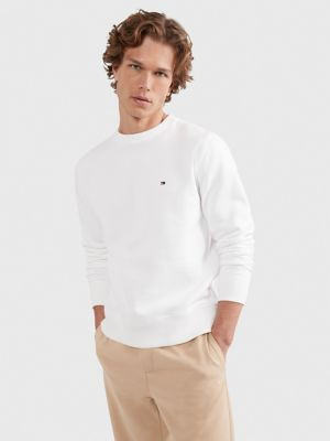 Solid Crewneck Sweatshirt | Tommy Hilfiger | Tommy Hilfiger (US)