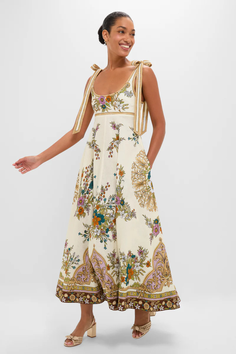 Crema Antoinette Ballet Midi Sundress | Tuckernuck (US)