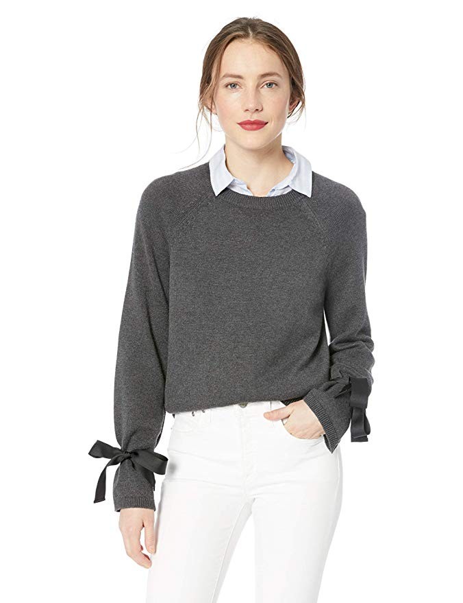 J.Crew Mercantile Women's Bell Sleeve Pullover | Amazon (US)