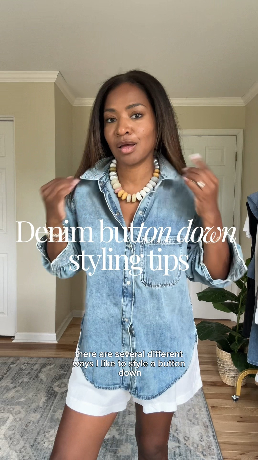Wearing a medium in the denim button down, size 4 in the linen shorts (linking similar ones) Shoes are TTS

#LTKgrwm #LTKootd #LTKOver40