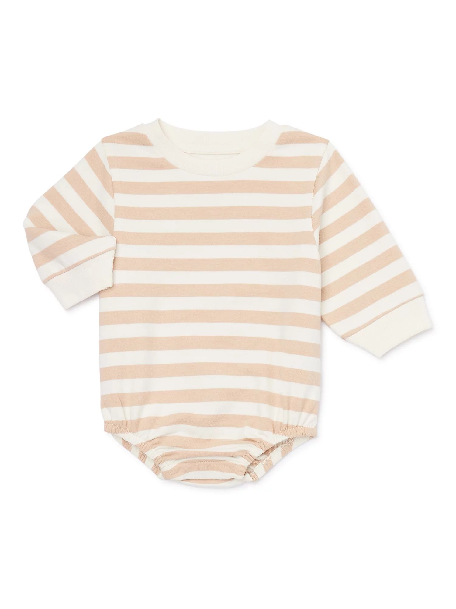 easy-peasy Baby Long Sleeve Sweatshirt Bodysuit, Sizes 0-24 Months | Walmart (US)