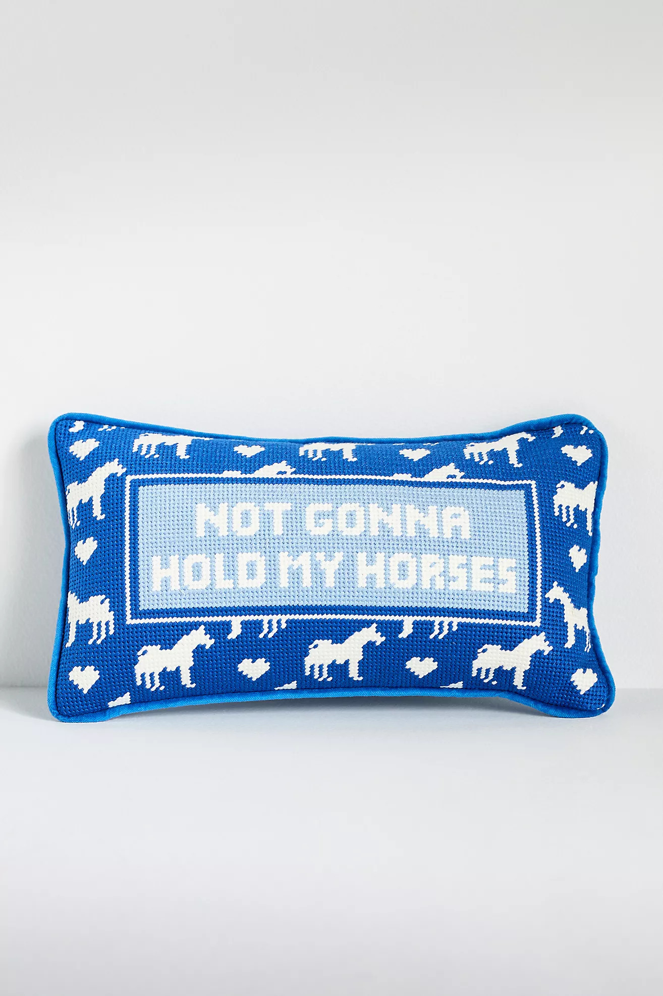 Furbish Studio Petite Needlepoint Pillow | Anthropologie (US)
