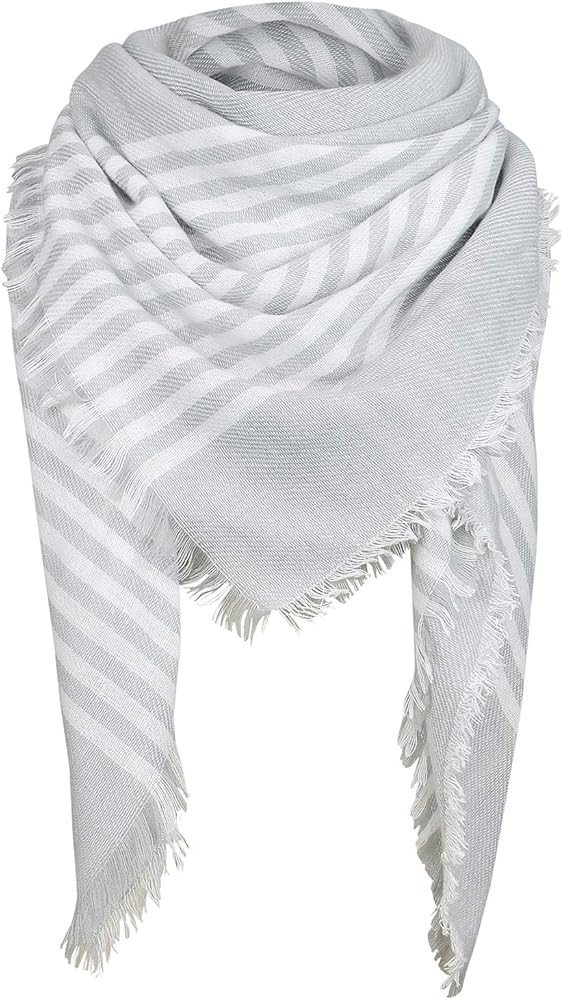 American Trends Womens Fall Winter Scarf Plaid Tassel Soft Warm Blanket Scarves Womens Shawl Wrap... | Amazon (US)