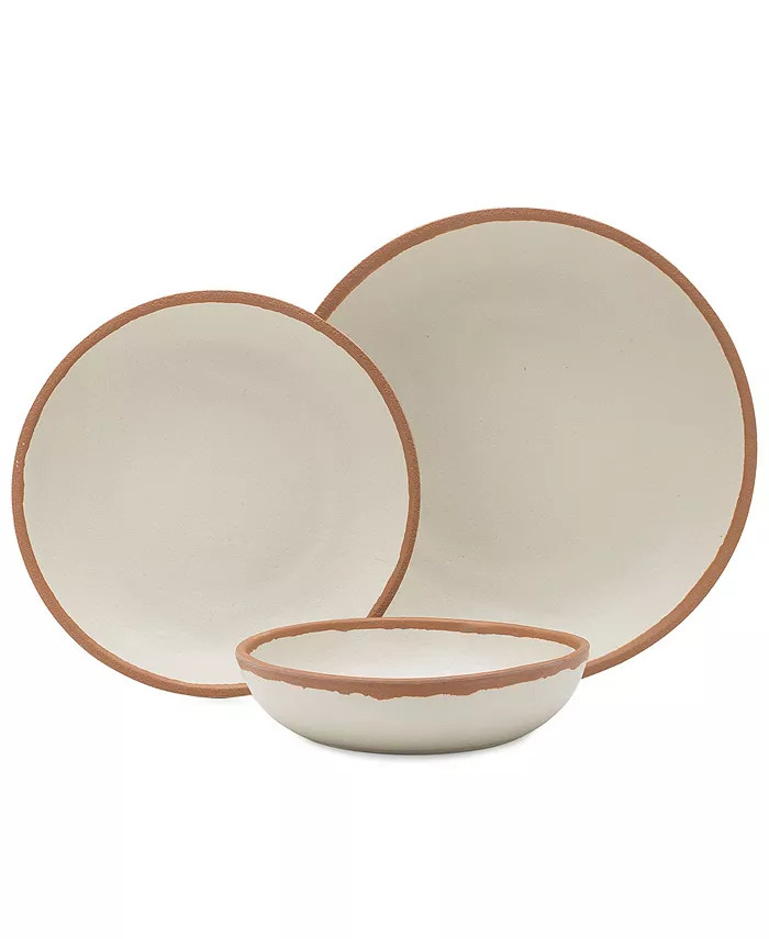 Q Squared Potter Terracotta 12pc Set & Reviews - Home - Macy's | Macys (US)