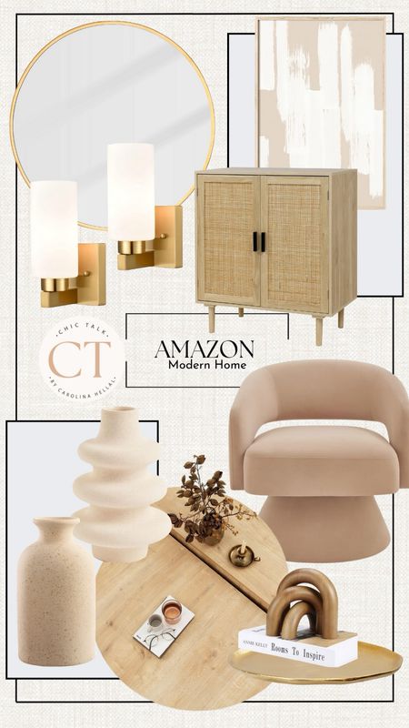 Amazon neutral home decor! 
Neutral decor, statement chair, Amazon home

#LTKhome #LTKstyletip #LTKfindsunder100