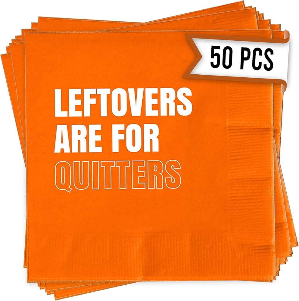 Thanksgiving Napkins 50 Pcs - Thanksgiving Dinner Napkins Disposable, Thanksgiving Napkins Dispos... | Amazon (US)