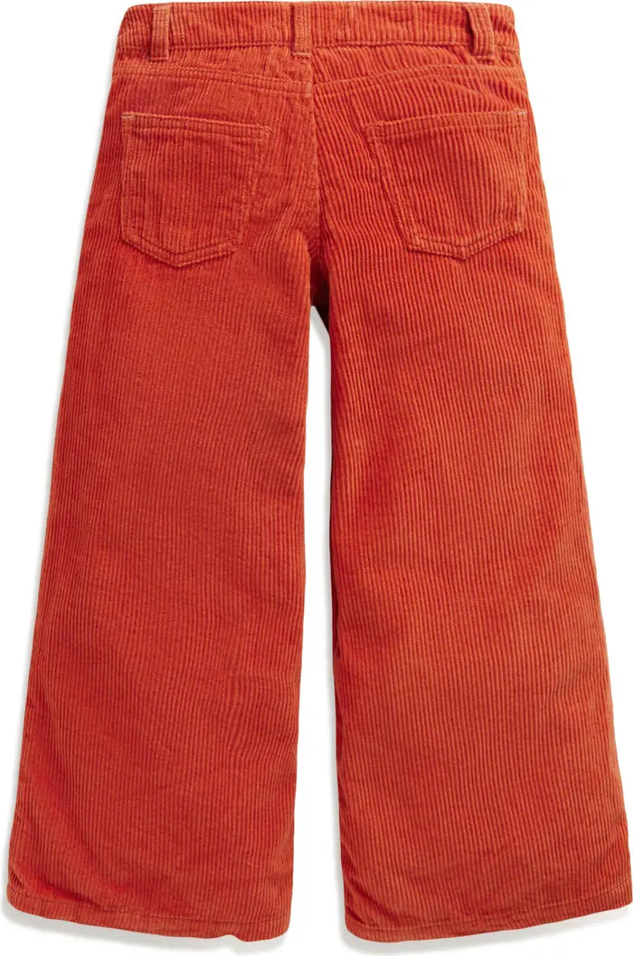 Kids' Wide Leg Cotton Corduroy Pants | Nordstrom