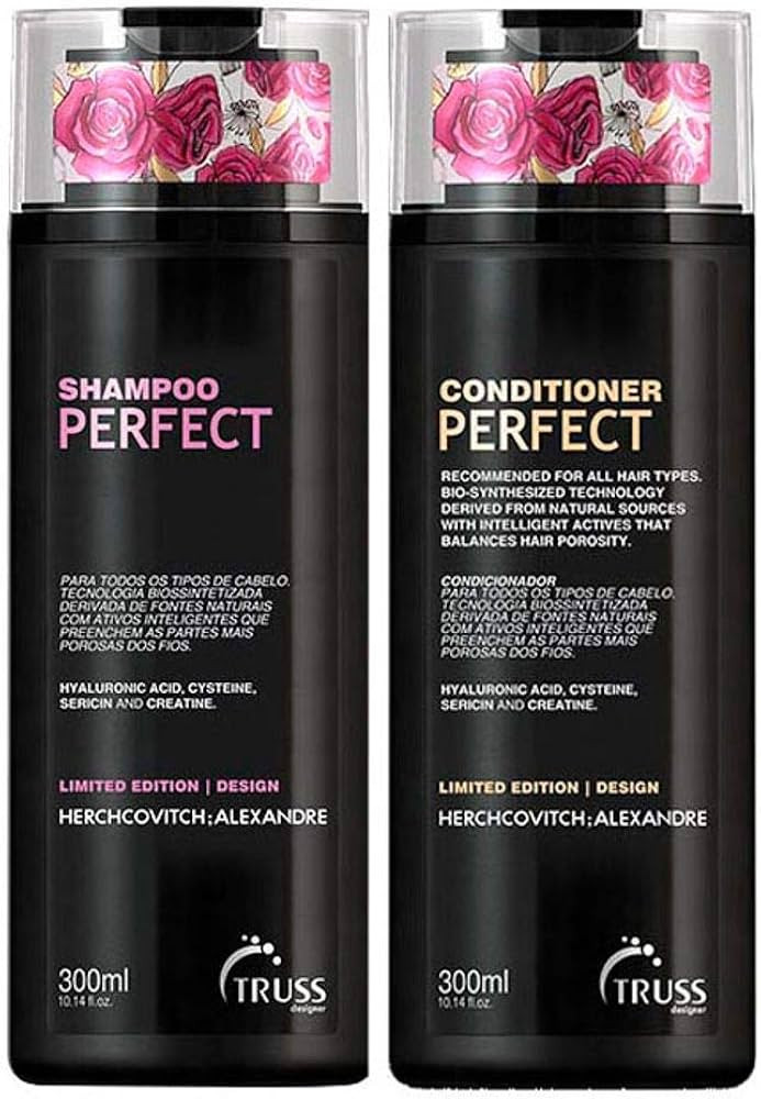 Shampoo e Condicionador Truss Herchcovitch ; Alexandre Perfect | Amazon (BR)