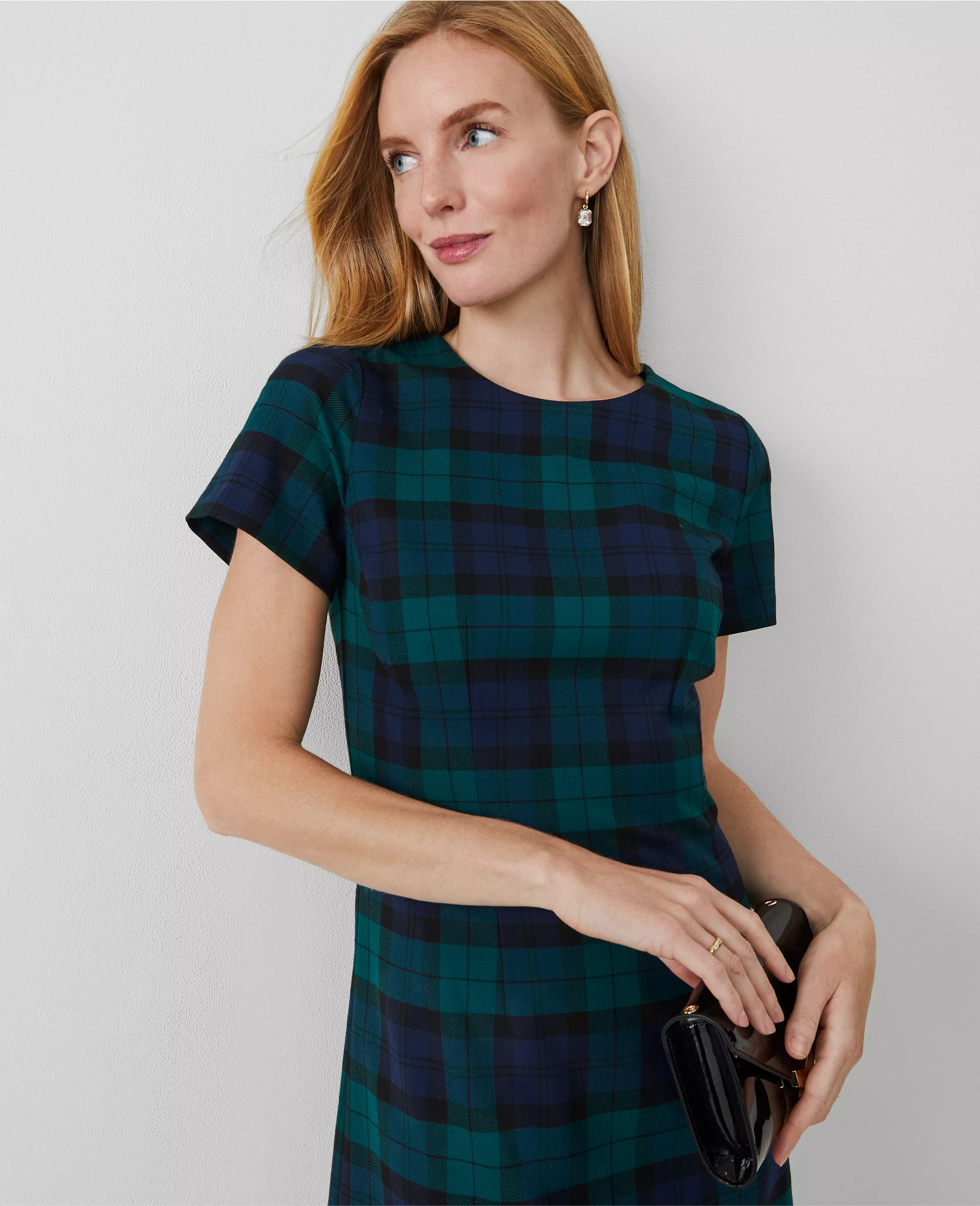 Tartan Shift Dress | Ann Taylor (US)