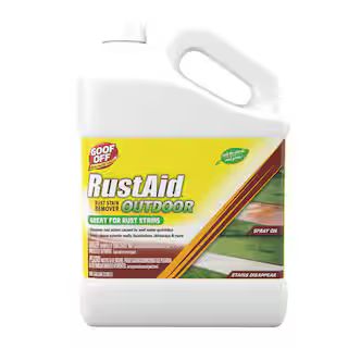 Goof Off 1 Gal. RustAid Outdoor Rust Stain Remover GSX00101 - The Home Depot | The Home Depot