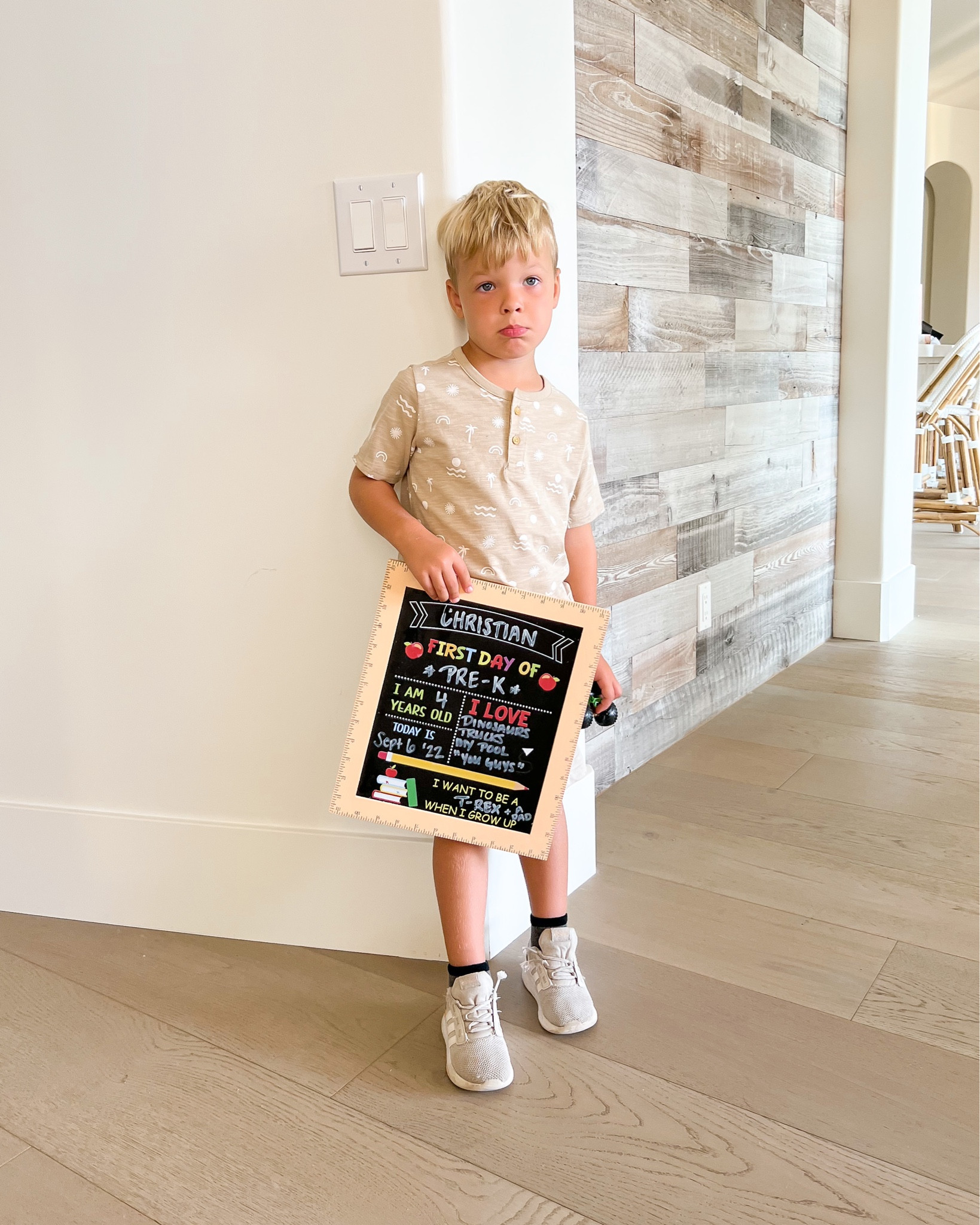 First day of school pic 😂

#LTKkids #LTKSeasonal #LTKfamily