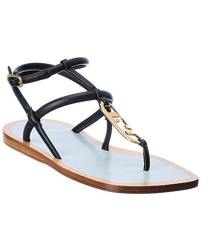 O'Lock Leather Sandal | Gilt & Gilt City