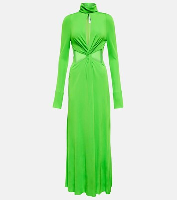 Cutout jersey midi dress | Mytheresa (US/CA)