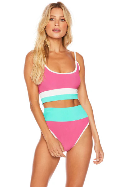 Eva Top Pink Waterfall | Beach Riot