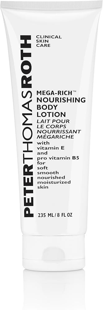Peter Thomas Roth | Mega-Rich Nourishing Body Lotion | for Dry and Dehydrated Skin,8 Fl Oz (Pack ... | Amazon (US)