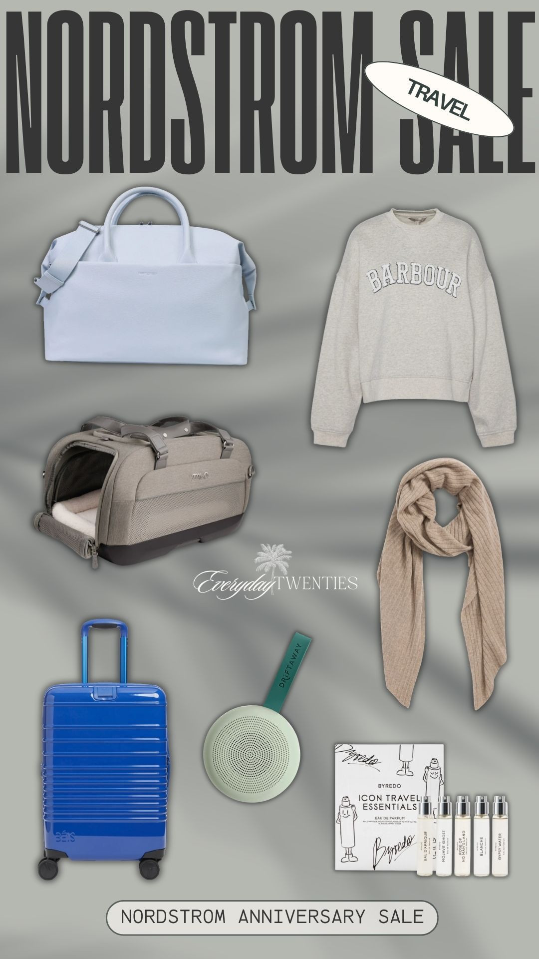 Travel days are stressful enough, so the gear should at least be cute and useful ✈️ These Nordstrom Sale travel finds include luggage, weekender bags, cozy layers and practical accessories.

Tap the collage to shop your next-trip essentials.

Keywords: travel essentials, Nordstrom travel finds, weekender bags, luggage on sale, airport outfit essentials, vacation packing must-haves 

 #LTKdayinmylife #LTKSaleAlert #LTKTravel
