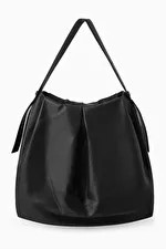 OVERSIZED LEATHER SHOULDER BAG | COS (US)