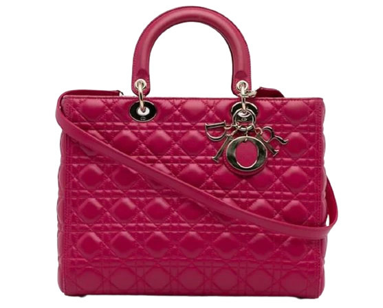 Dior Pink Large Lady Dior | Italist.com US