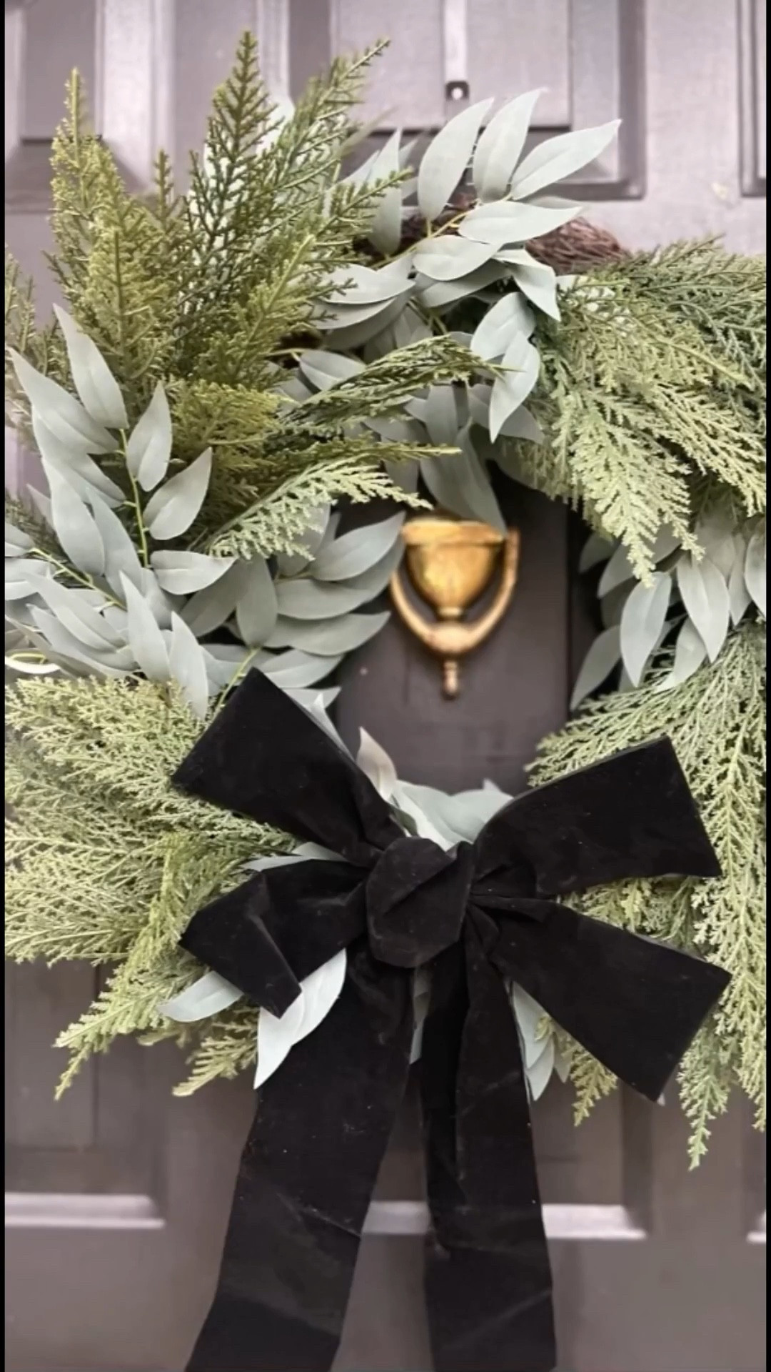 Update an old wreath with a velvet black bow.  

Target wreath.  Target velvet black bow.  

#LTKHome #LTKHoliday #LTKSeasonal