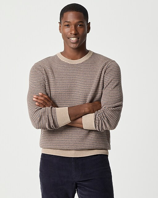 4.8Summary of 10 reviewsHoundstooth crewneck sweaterComparable value:$138.00Your price:$79.50 (42... | J.Crew Factory
