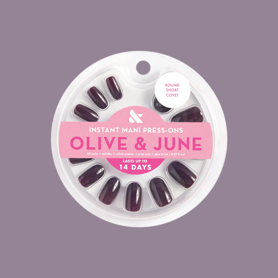 Covet - Press-On | Short | Round | Olive & June