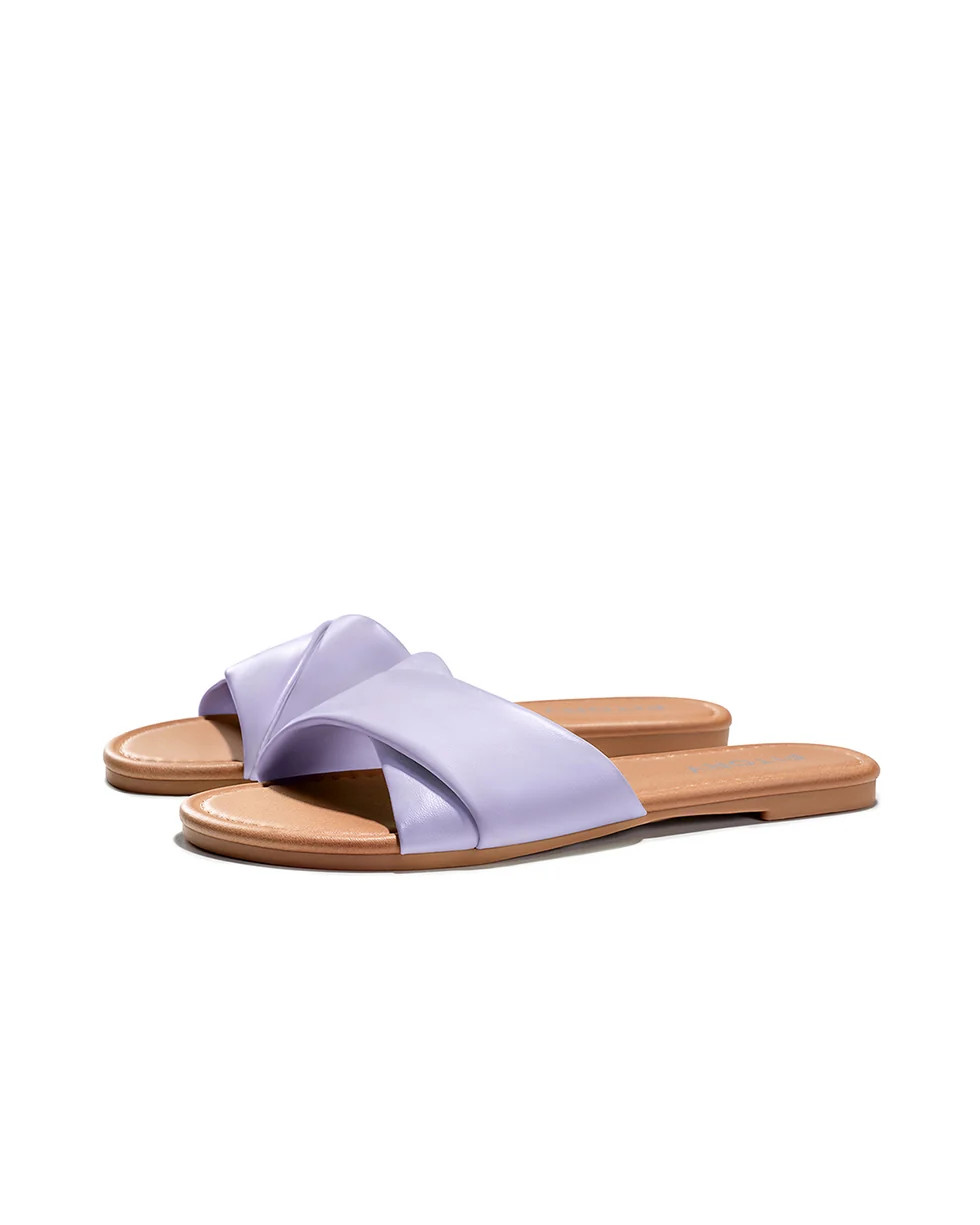 Tina | Women's Simple Flat Slides | Fitory Footwear US
