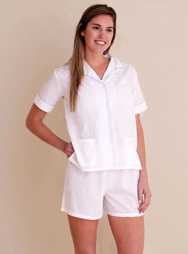 Iris PJ Set - Jacaranda Living Ladies Short Sleeve Pajama Set | Jacaranda Living