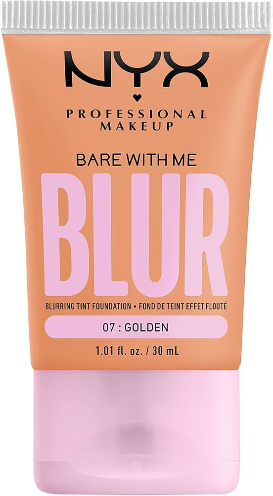 NYX PROFESSIONAL MAKEUP Bare With Me Blur Skin Tint Foundation Make Up with Matcha, Glycerin & Ni... | Amazon (US)