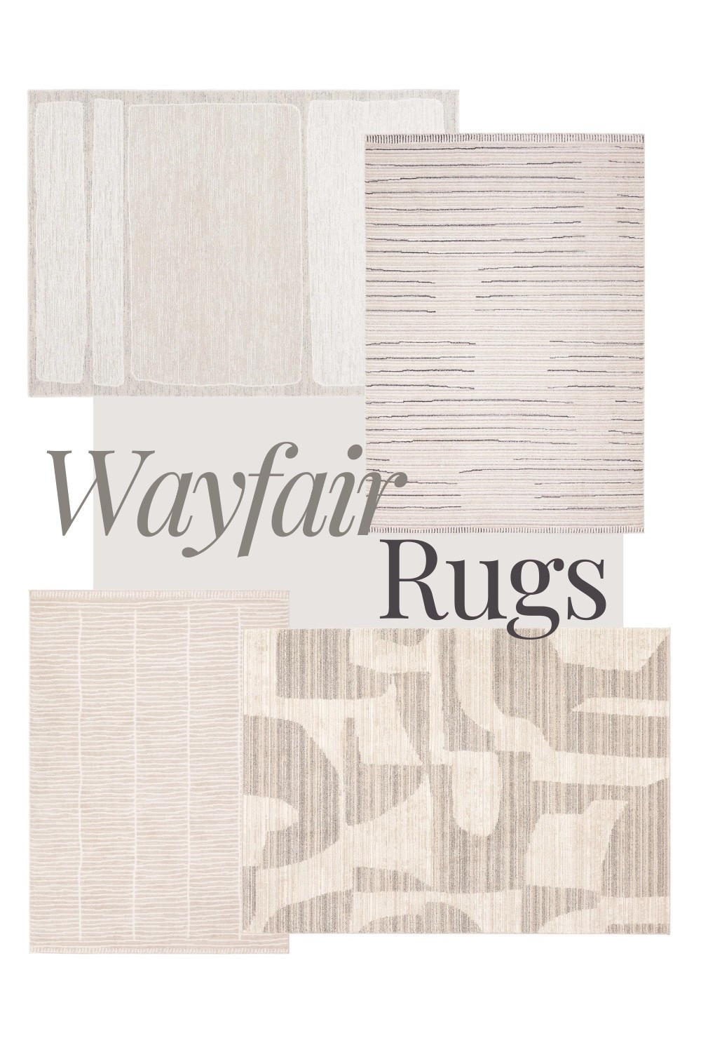 Neutral rugs from Wayfair that instantly elevate a space 🤍

neutral rug, modern rug, wayfair rugs, area rug, living room rug, bedroom rug, textured rug, patterned rug, wool rug, beige rug, ivory rug, modern home decor, neutral home decor, cozy home, organic modern rug, minimalist home, contemporary rug, soft texture rug, interior design, home styling

#LTKHome #LTKSaleAlert