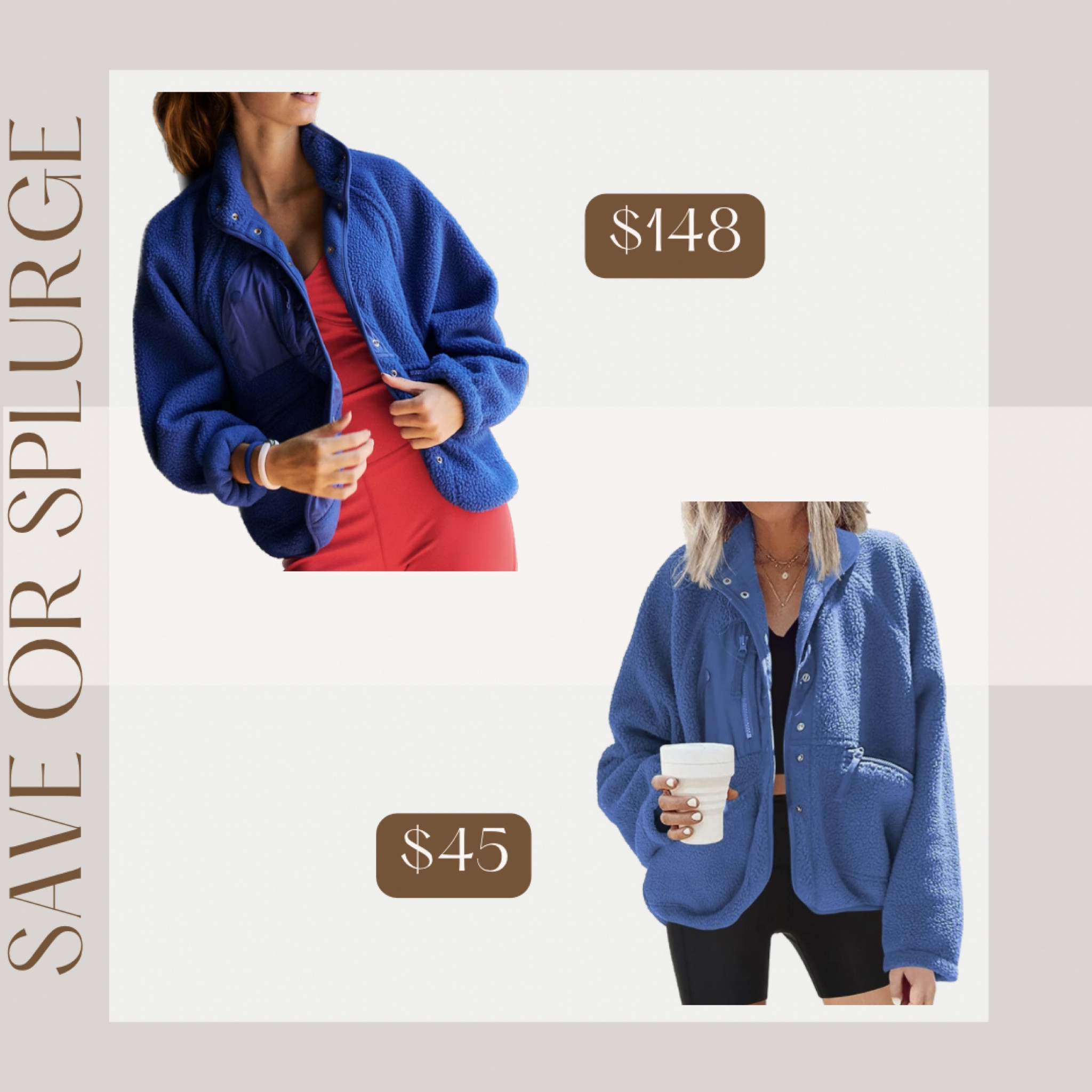 Save or splurge Sunday! I love the way this jacket looks! It’s perfect for the chilly weather!

Free People jacket | Amazon find | fall fashion |

#LTKSeasonal #LTKfindsunder50 #LTKstyletip