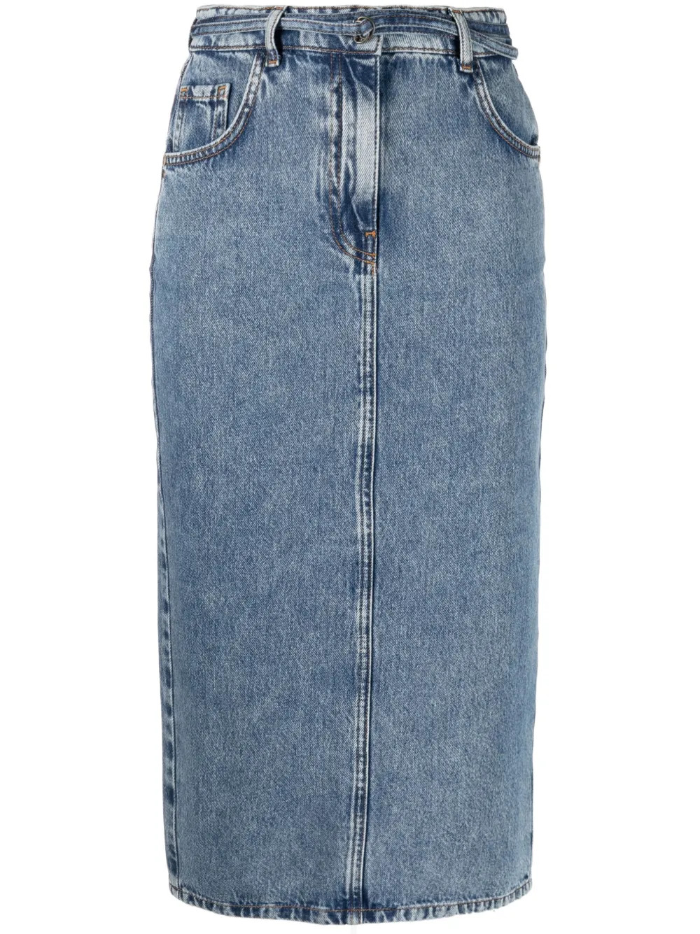 pencil-nederdel i denim | Farfetch Global