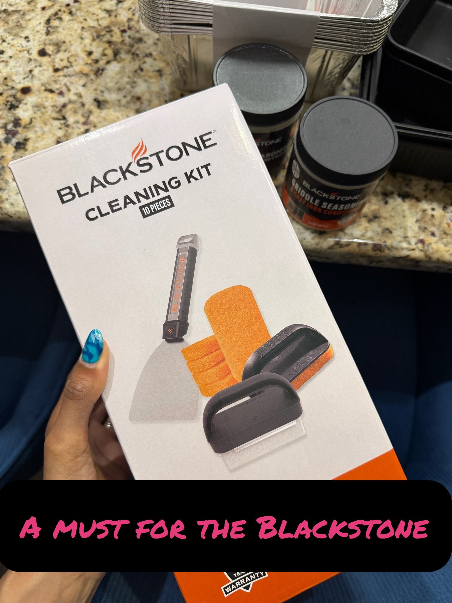 Blackstone cleaning kit that’s necessary 🧡

#LTKHome #LTKSeasonal #LTKdayinmylife