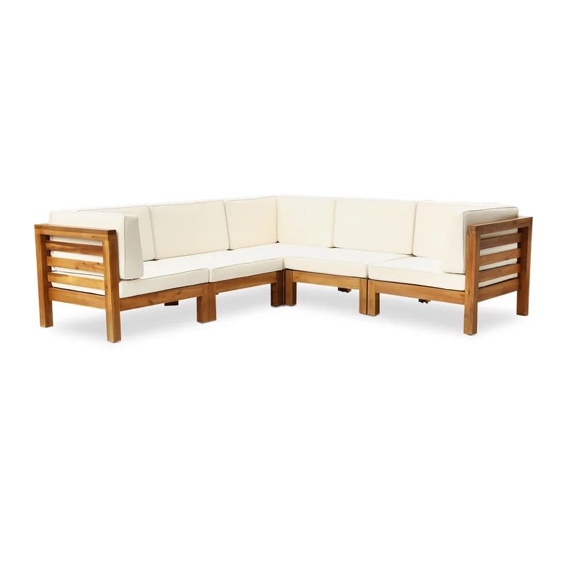 30.25'' Wide Outdoor Symmetrical Patio Sectional with Cushions | Wayfair North America