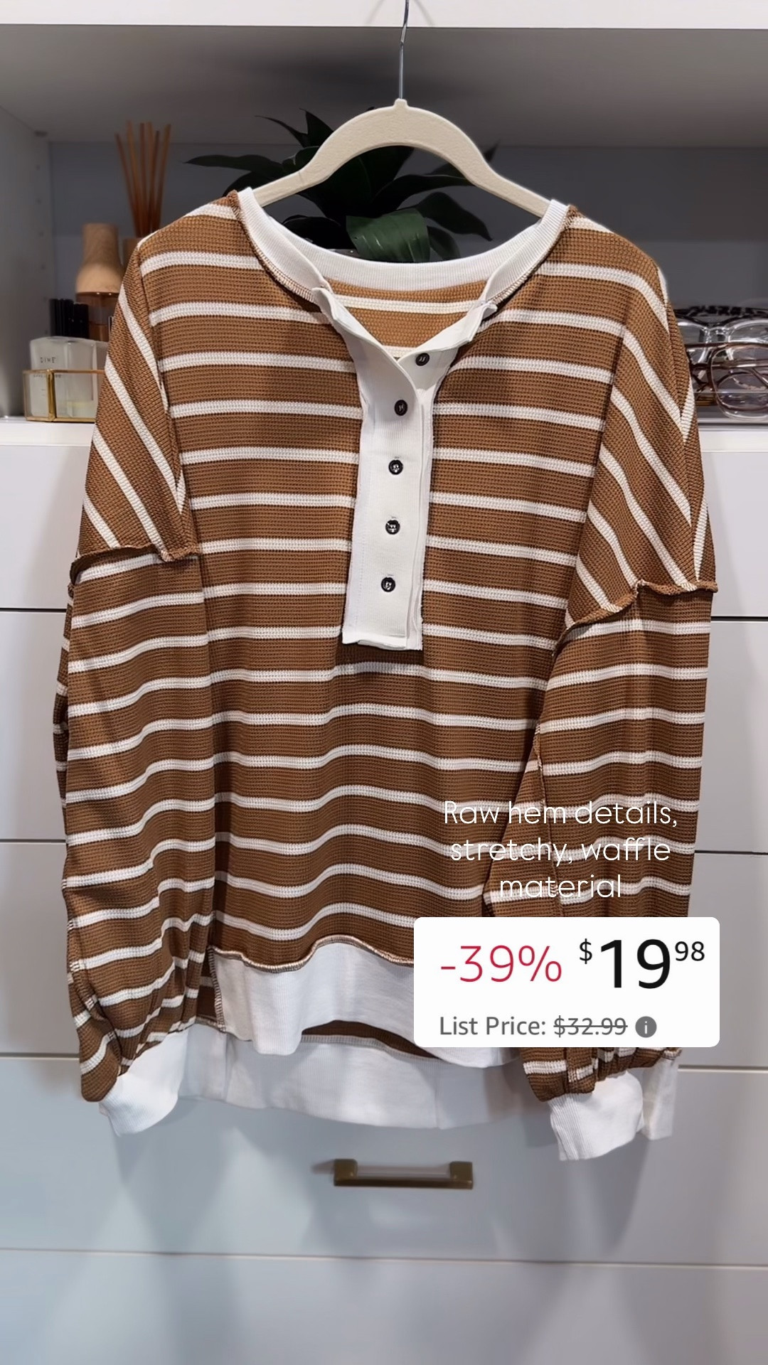 The perfect Henley pullover to go from summer to fall. Not overly heavy and the cutest details.

#LTKSeasonal #LTKSaleAlert