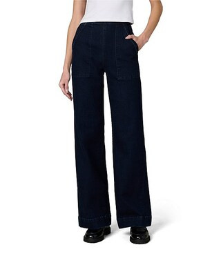Joe's Jeans High Rise Side Zip Wide Leg Pants | Dillard's | Dillard's