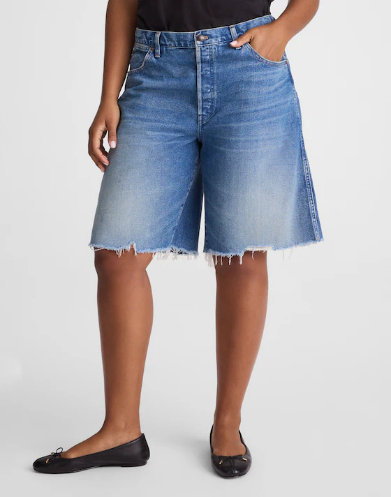 The Curvy Essex Long Baggy Short | Madewell