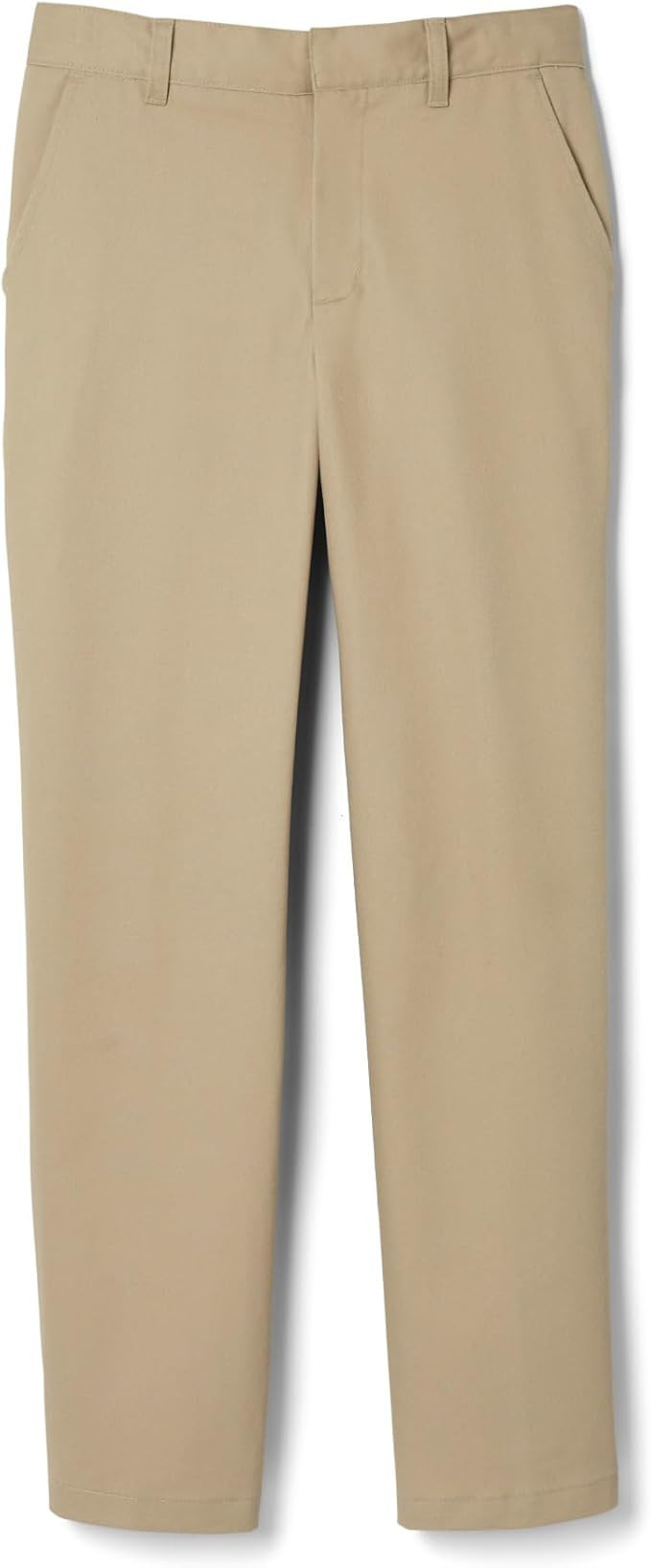 French Toast Boys' Adjustable Waist Relaxed Fit Twill Pant | Amazon (US)