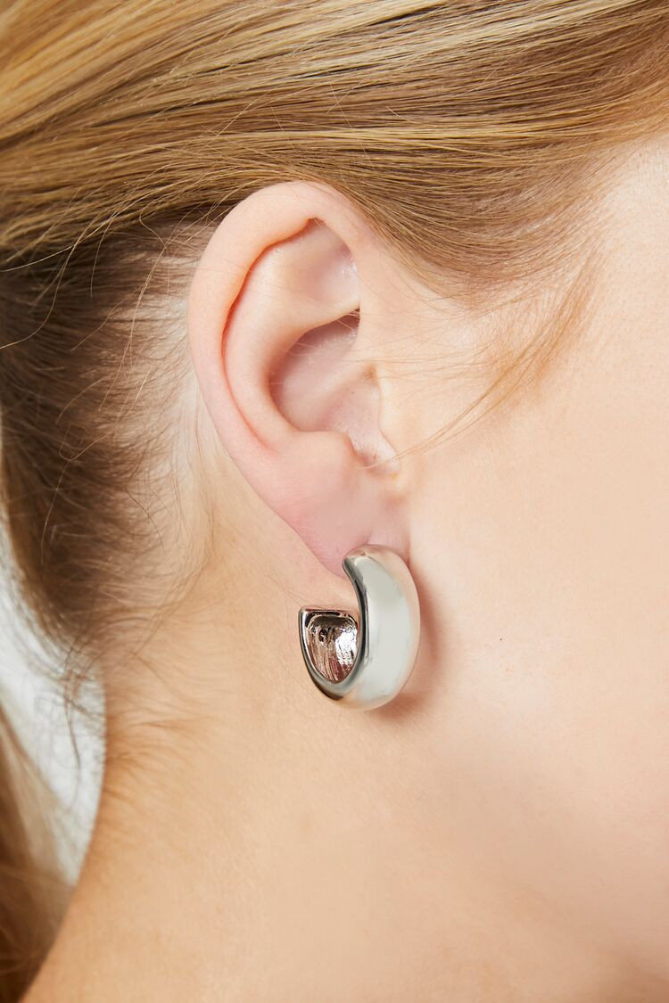 Thick Hoop Earrings | Forever 21 (US)