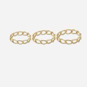 Oval Link Ring Set | Victoria Emerson