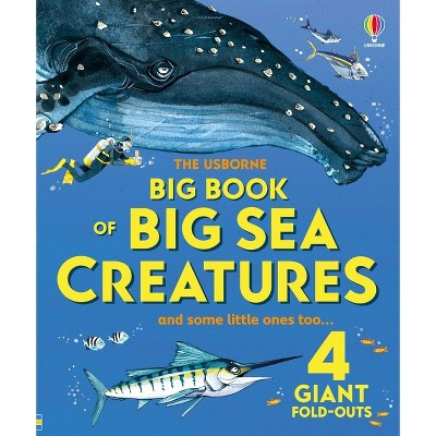Big Book of Big Sea Creatures - (Big Books) by  Minna Lacey (Hardcover) | Target