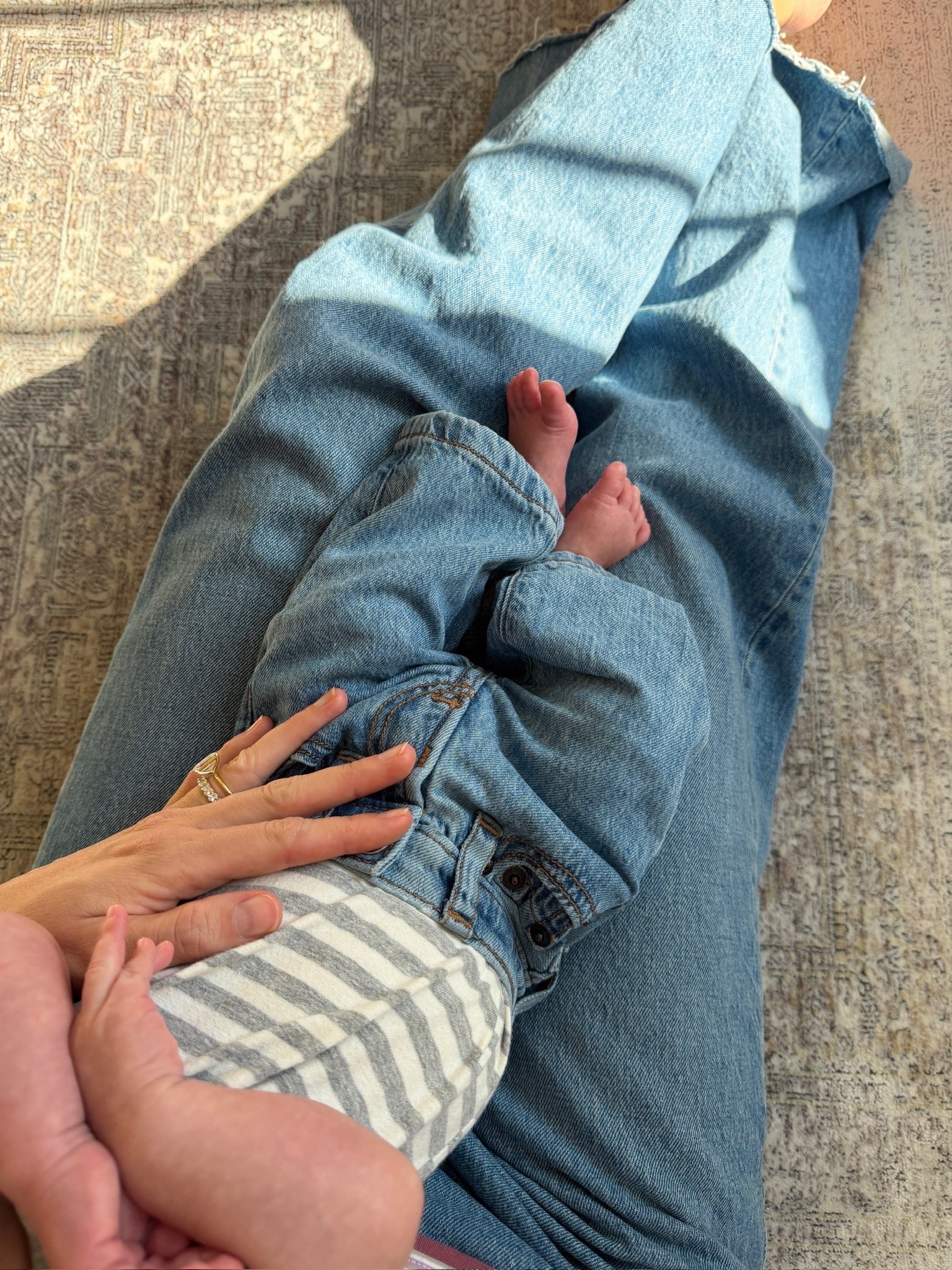Code AFKATHLEEN - SIZE: 29 reg in jeans (med fray hem- sized up for pp), NB for Cohen (med wash)! #kathleenpost

Denim Promo: *Offer valid online only August 5, 2026 to August 10, 2026 in US/CA. Excludes clearance. Online price reflects discount.
Extra 20% Off: *Offer valid in stores and online August 5, 2026 to August 10, 2026 in US/CA. Exclusions apply as indicated. Online price reflects discount.
Promo Code: *Use code AFKATHLEEN to get an additional 15% off almost everything in stores and online at checkout from August 5, 2026 to August 10, 2026 in US/CA. Exclusions apply. See details online.

#LTKmomlife #LTKBaby #LTKSaleAlert