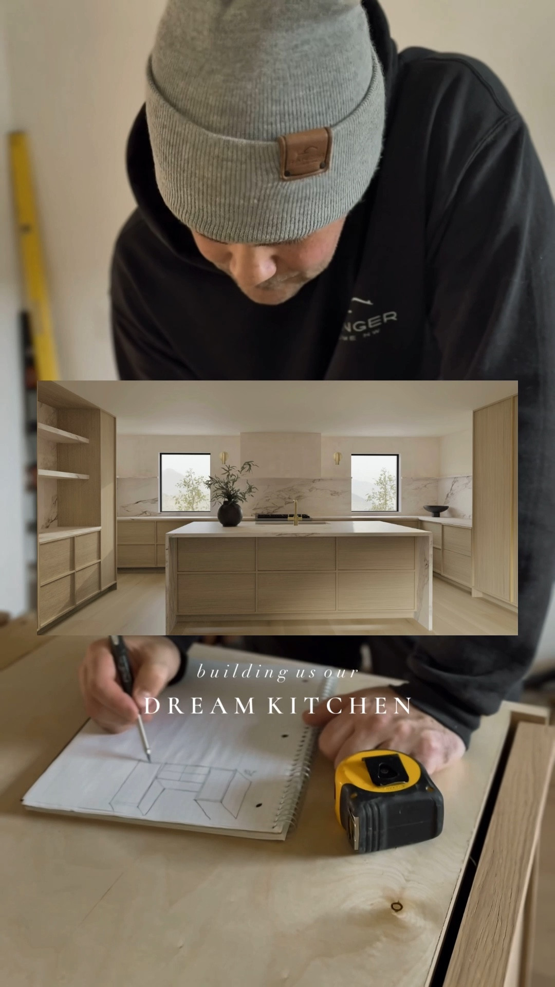 Sharing a first glimpse of our modern Nordic kitchen: matte white oak, minimal lines, and beautiful stone elements- layered for a calm, organic warmth. Designed to feel warm, airy, and effortlessly refined. Lots more to come 🤌🏼

#LTKHome