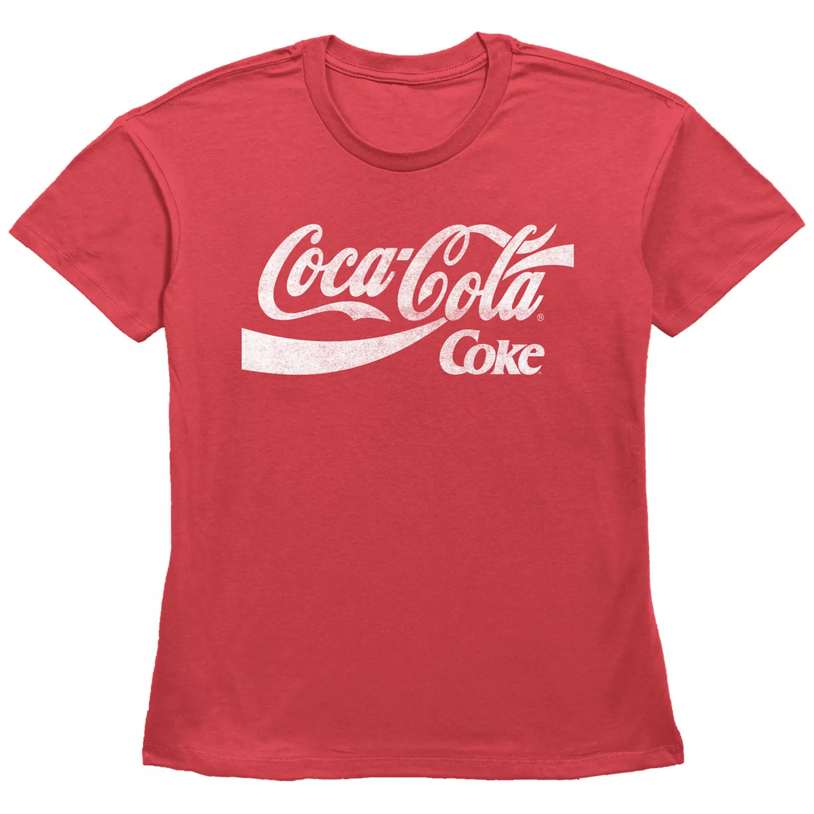 Juniors' Coca-Cola Twin Coke Logos Graphic Tee, Girl's, Size: XXL, Red | Kohl's