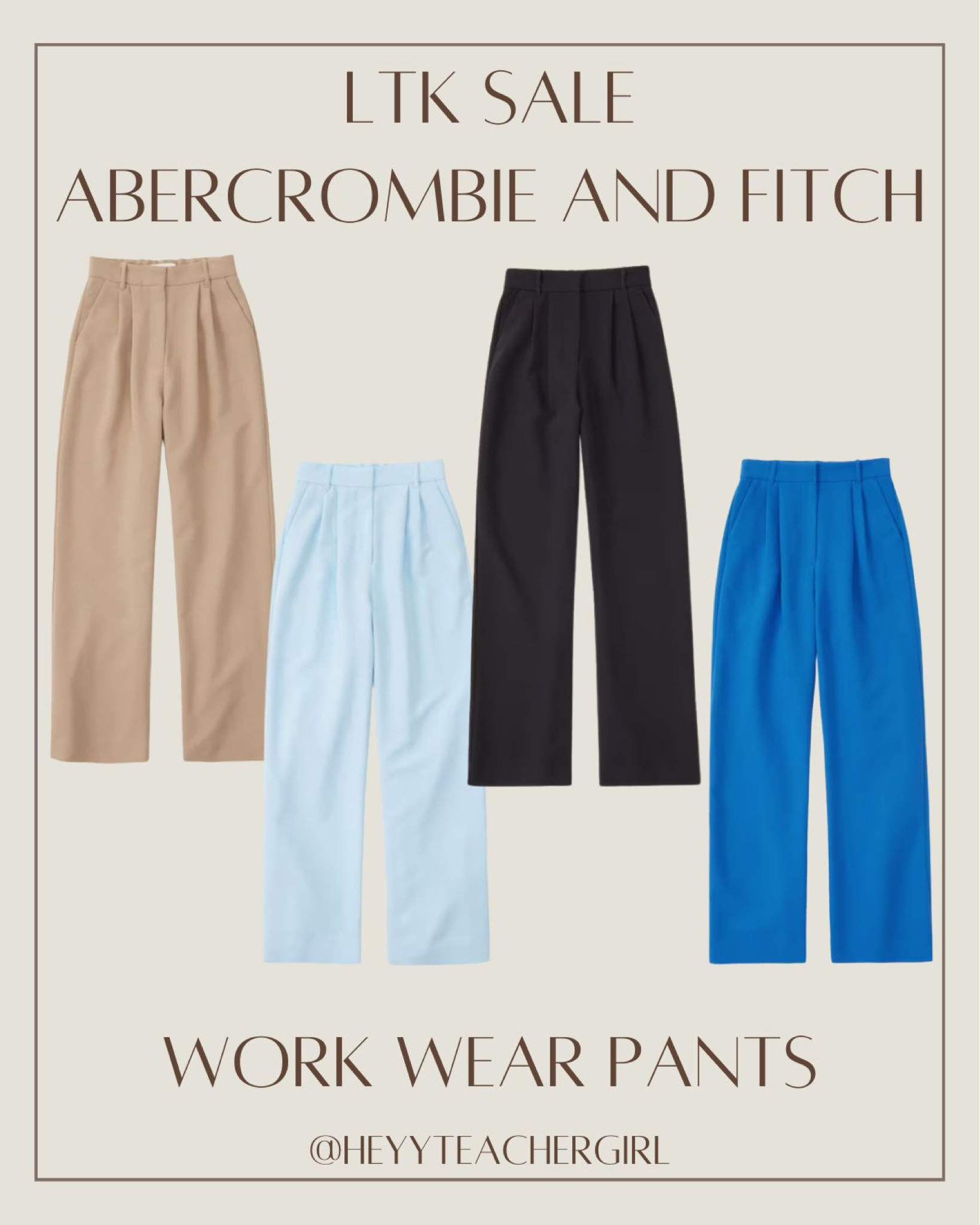 Professional but comfortable work wear pants are a must! Pair them with a blazer or a blouse and they are perfect! 

#LTKFind #LTKsalealert #LTKSale