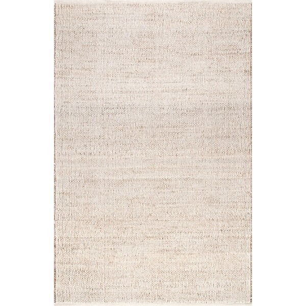 nuLOOM Handwoven Natural Fiber Jute/ Cotton Area Rug | Bed Bath & Beyond
